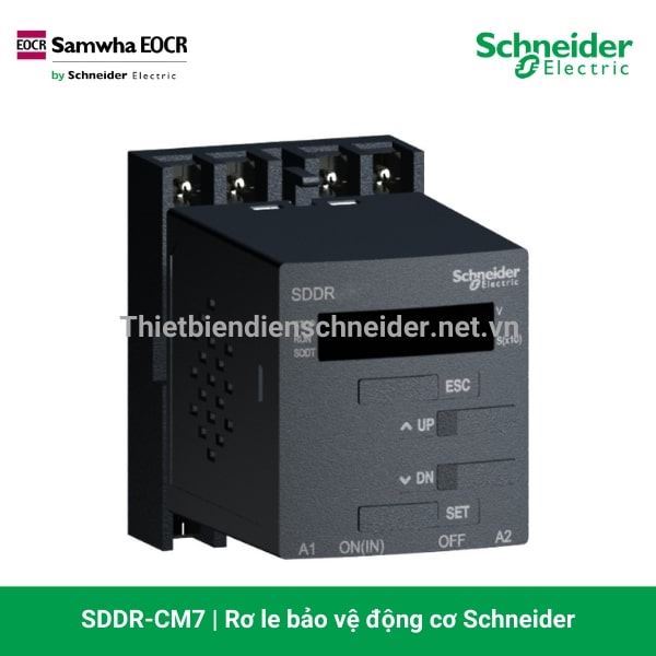 SDDR-CM7 - Rơ le bảo vệ động cơ Schneider