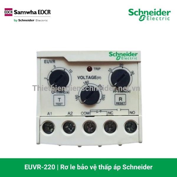 EUVR-220 - Rơ le bảo vệ thấp áp Schneider