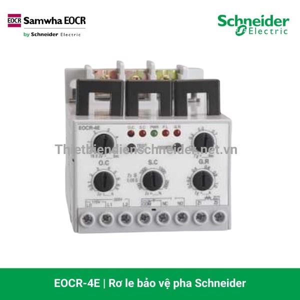 EOCR-4E - Rơ le bảo vệ pha Schneider