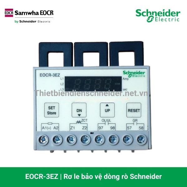 EOCR-3EZ - Rơ le bảo vệ dòng rò Schneider