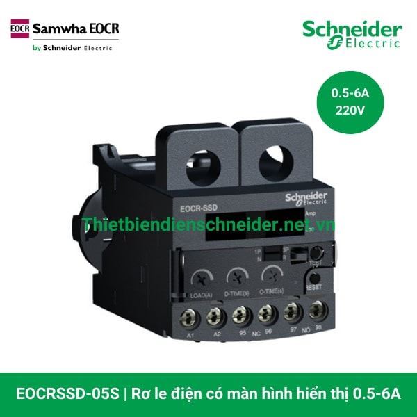 EOCR-SSD - Rơ le bảo vệ động cơ EOCR Schneider