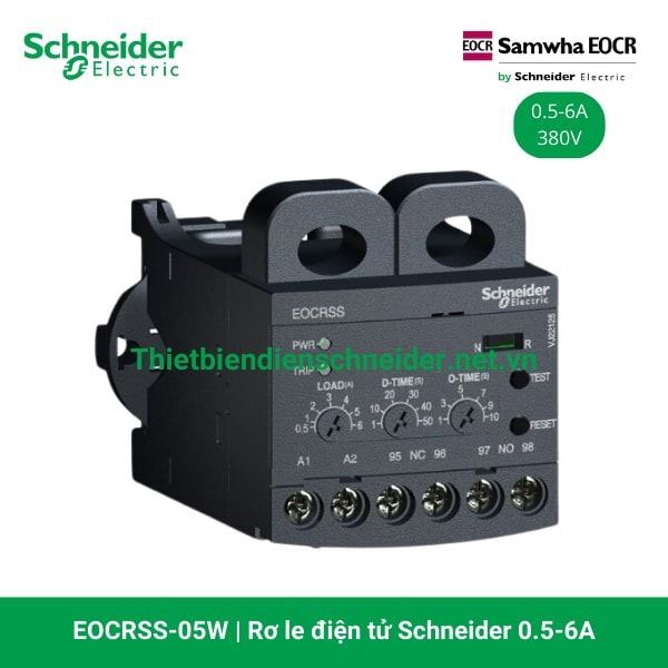 EOCRSS-05W - Rơ le bảo vệ dòng điện EOCR Schneider