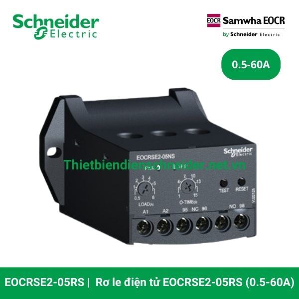 EOCRSE2-05RS - Rơ le bảo vệ mất pha EOCR Schneider